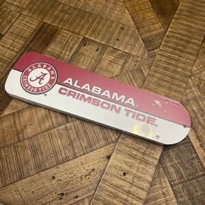 replacement ceiling fan blade designed for an Alabama Crimson Tide themed
